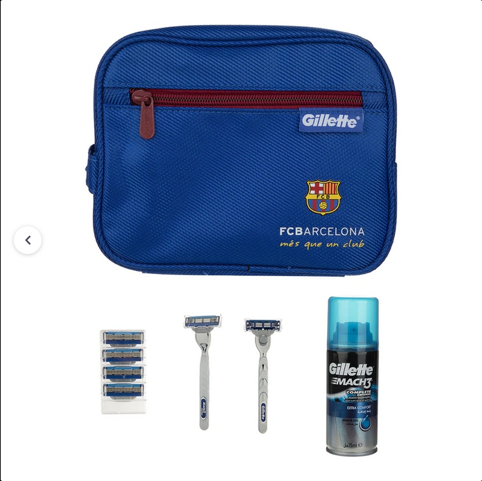 POCHETTE FC BARCELLONA GILLETTE FUSION 13PZ