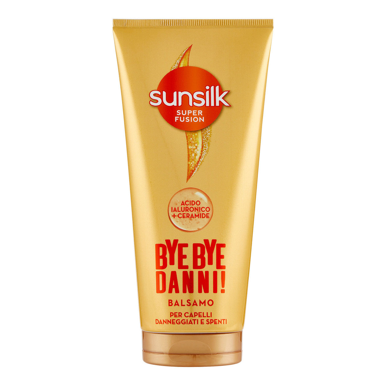 sunsilk Super Fusion Bye Bye Danni! Balsamo per Capelli Danneggiati e Spenti 180 ml